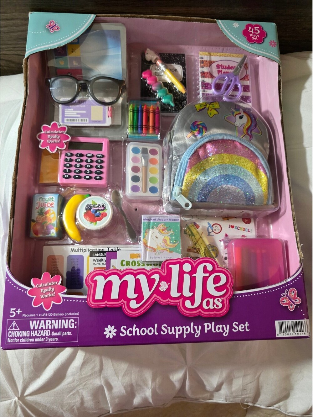 My Life As School Supply Play Set - 45 Pieces